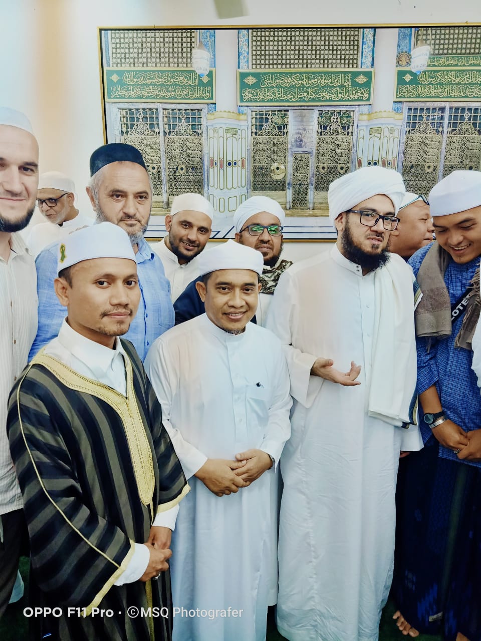 Tuan Guru Besilam Bersilahturrahmi Kepada Ulama Dunia Sayid Ahmad Bin Muhammad Bin Al Alawi Al Maliki Di Mekkah