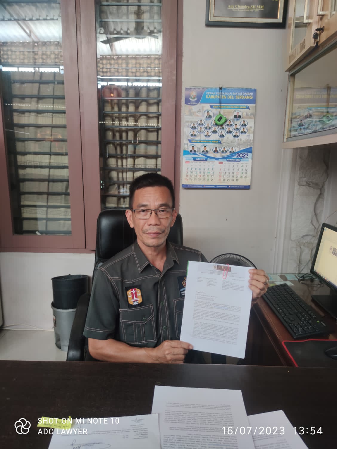 Polresta Medan Keluarkan SPDP Tersangka KE, SH
