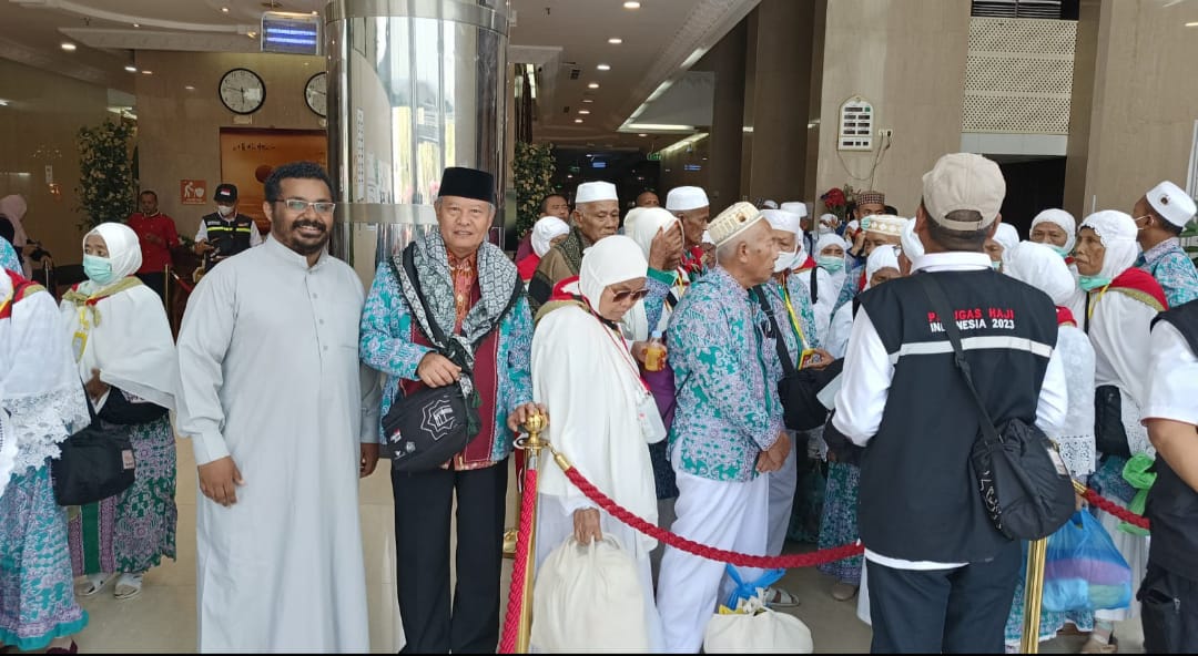 Jamaah Haji Kloter 13 Debarkasi Medan Pulang