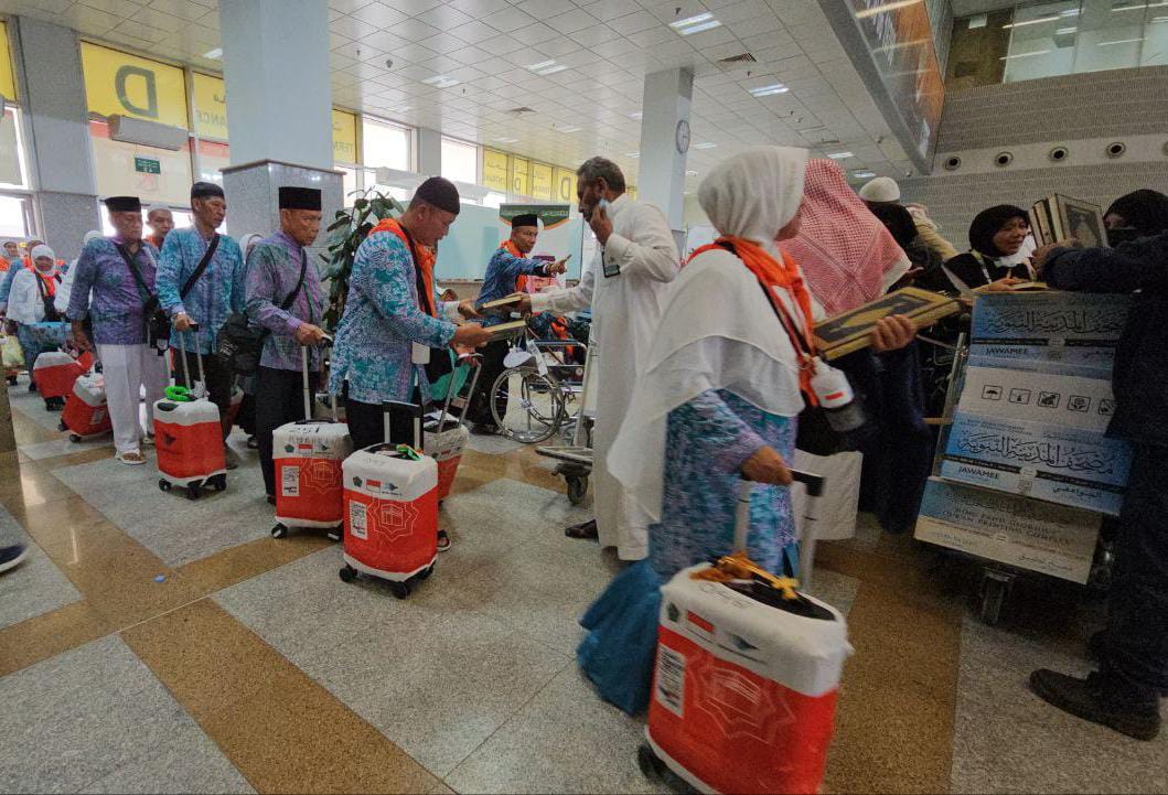 80.713 Jemaah Haji Tiba, 663 Jemaah Tanazul