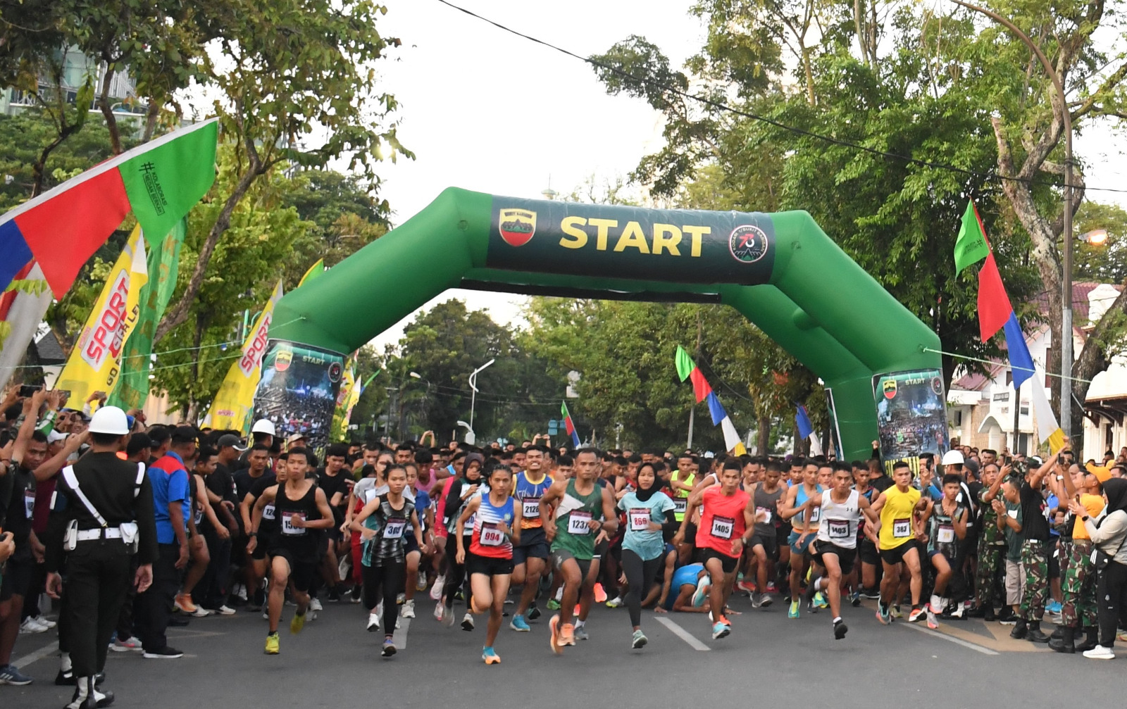 10K Bukit Barisan 2023 Wahana Latihan Atlet Jelang PON XXI
