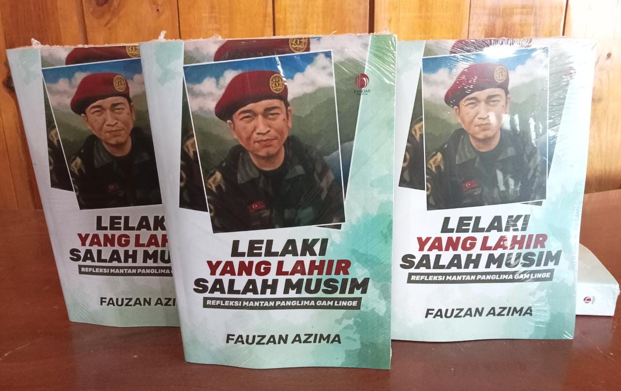 Mantan Panglima GAM Tulis Buku Lelaki Yang Lahir Salah Musim