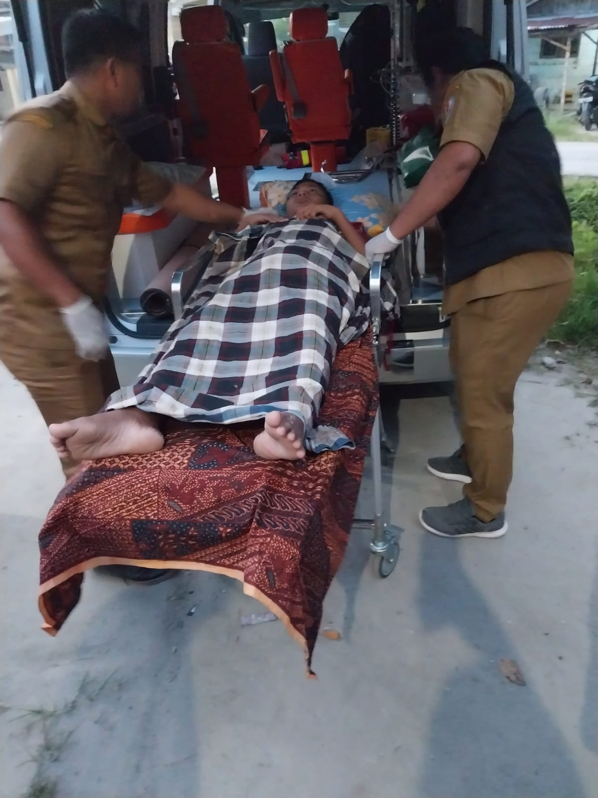 Warga Salut, PSC 119 Dinkes Deli Serdang Langsung Jemput Pasien Emergency