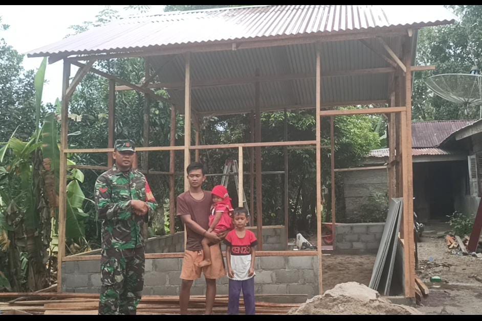 Koptu Ismail Mulai Bangun Rumah Anak Yatim