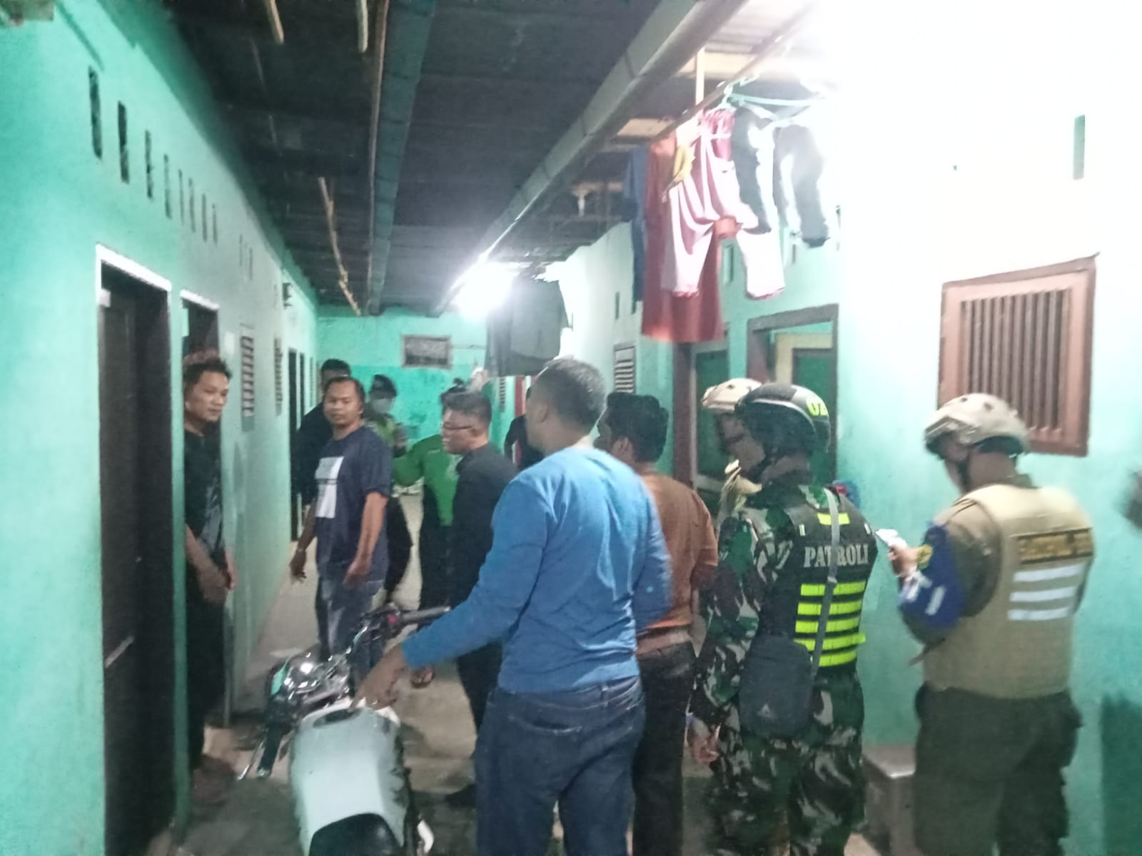 Patroli Gabungan Antisipasi Geng Motor Di Percut Seituan