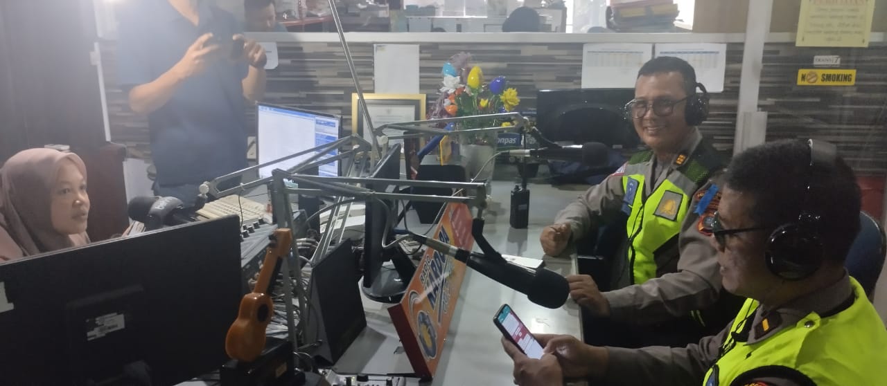 Satlantas Polrestabes Medan Gelar Dialog Interaktif Ops Patuh Toba Di Radio