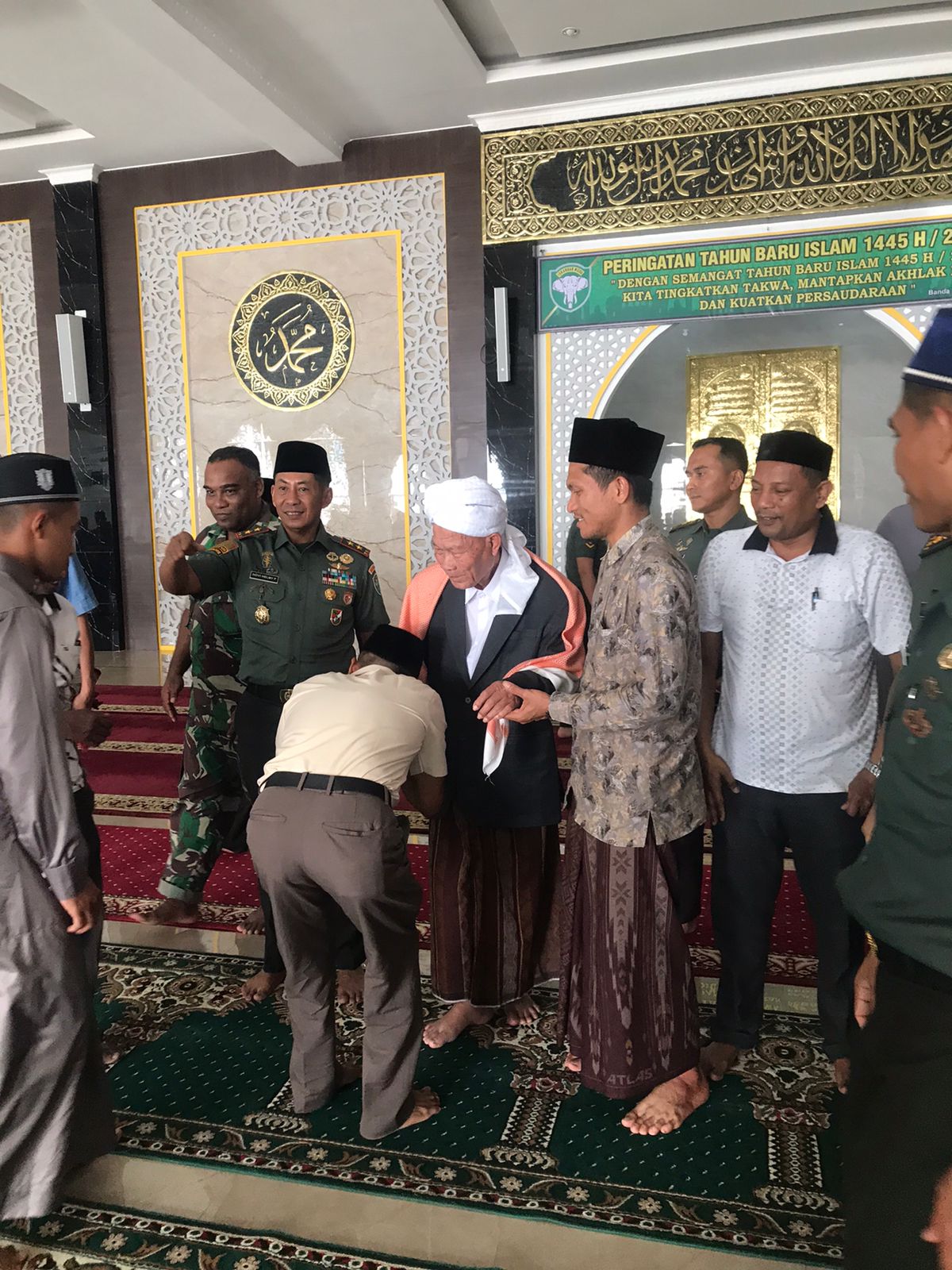 Abu Kuta Krueng Disambut Hangat Di Makodam IM