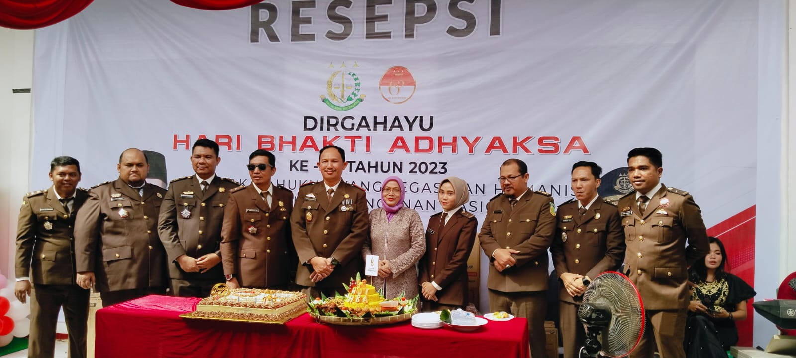Kejari Palas Gelar Syukuran HBA ke-63