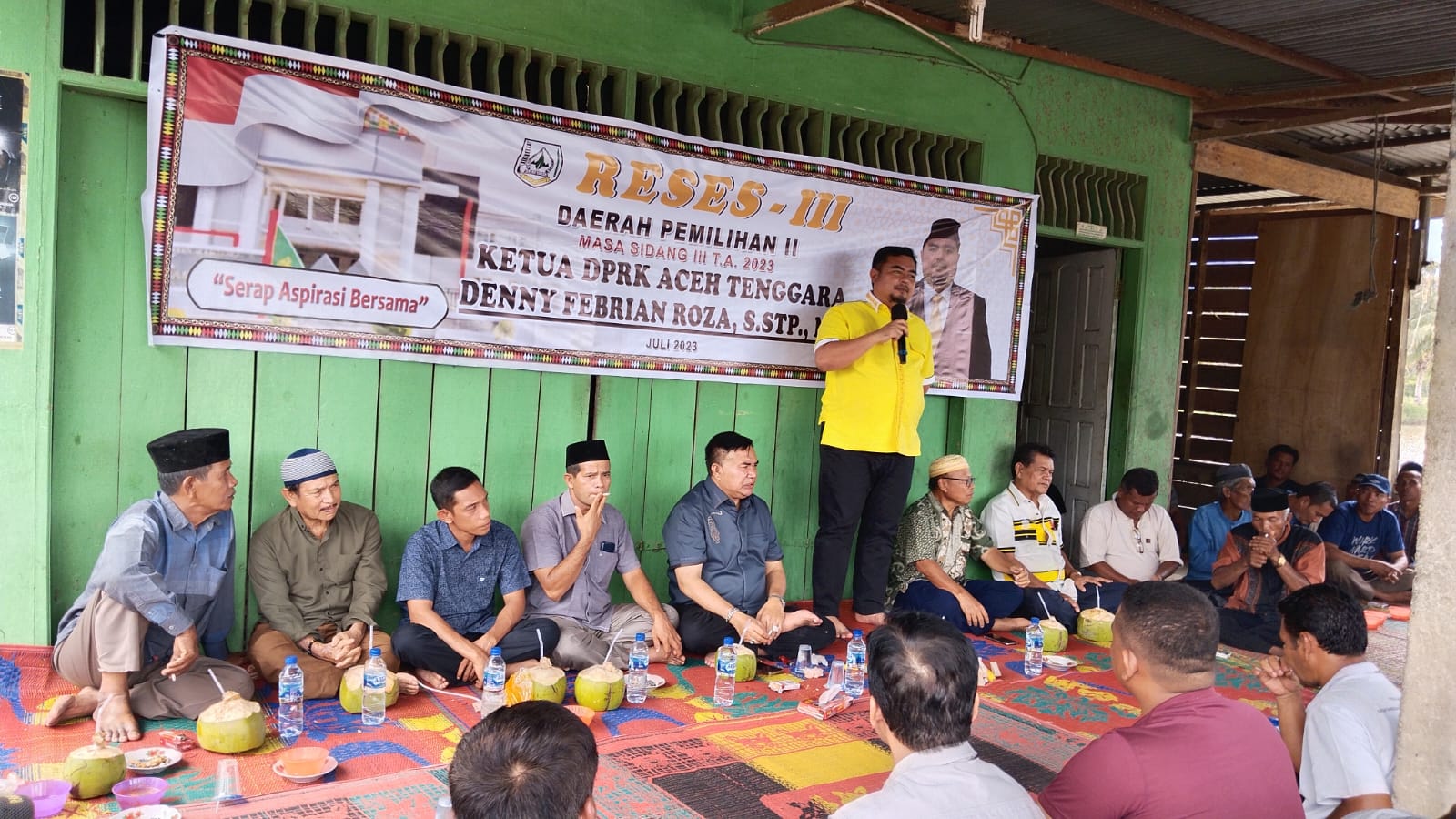 Ketua DPRK Agara Serap Informasi Dan Aspirasi Warga