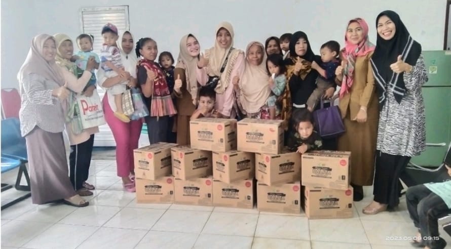 Dinkes Beri Makanan Tambahan Kepada Pelajar dan Balita di Medan