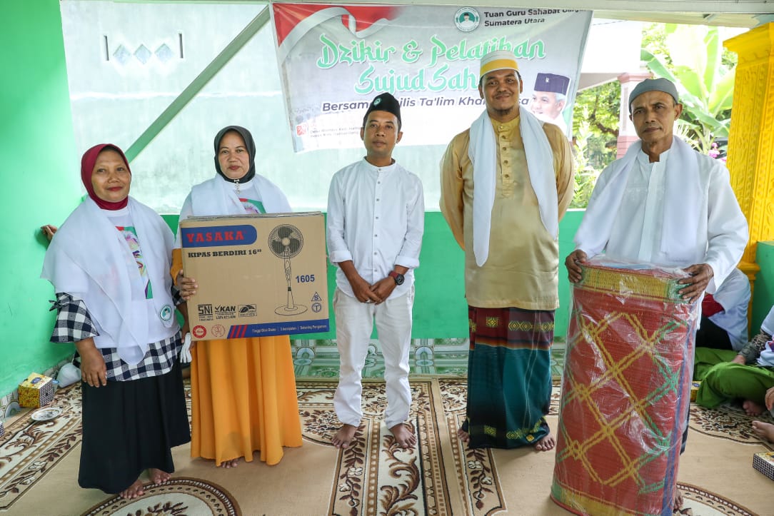 Tuan Guru Ganjar Gelar Pelatihan Sujud Sahwi Bagi Majelis Ta’lim di Deli Serdang