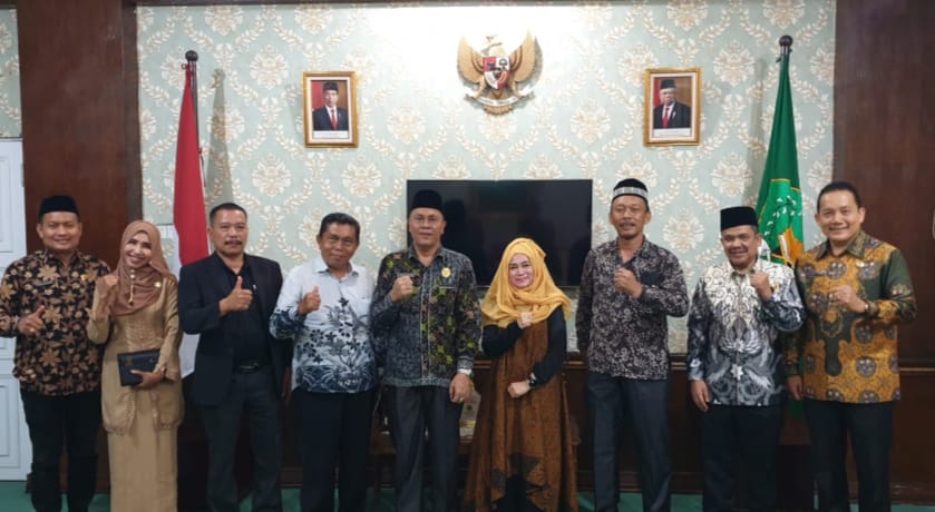 Kakanwil Kemenag Sumut Terima Kunjungan Dekan Dan Tim Milad FITK UIN SU