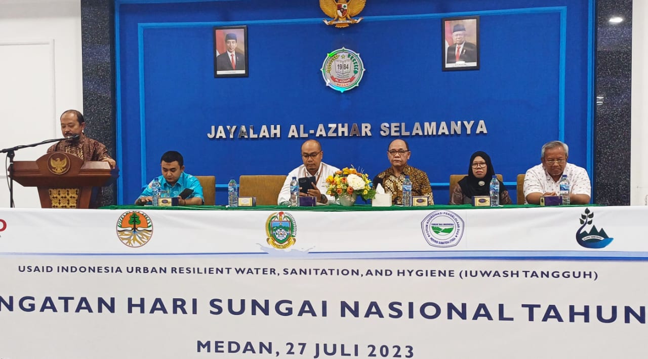 USAID IUWASH Tangguh Bermitra Dalam Rangka Melestarikan Sungai Deli Demi Terjaminnya Akses Air Minum Aman