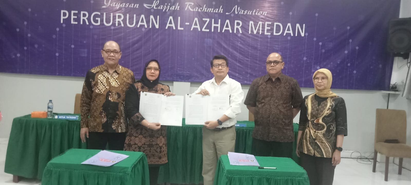 Perguruan Al Azhar Tandatangani MoA Dengan Fakultas Psikologi USU