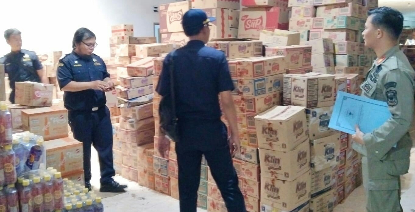 Satpol PP Bersama Bea Dan Cukai Operasi Peredaran Rokok Ilegal