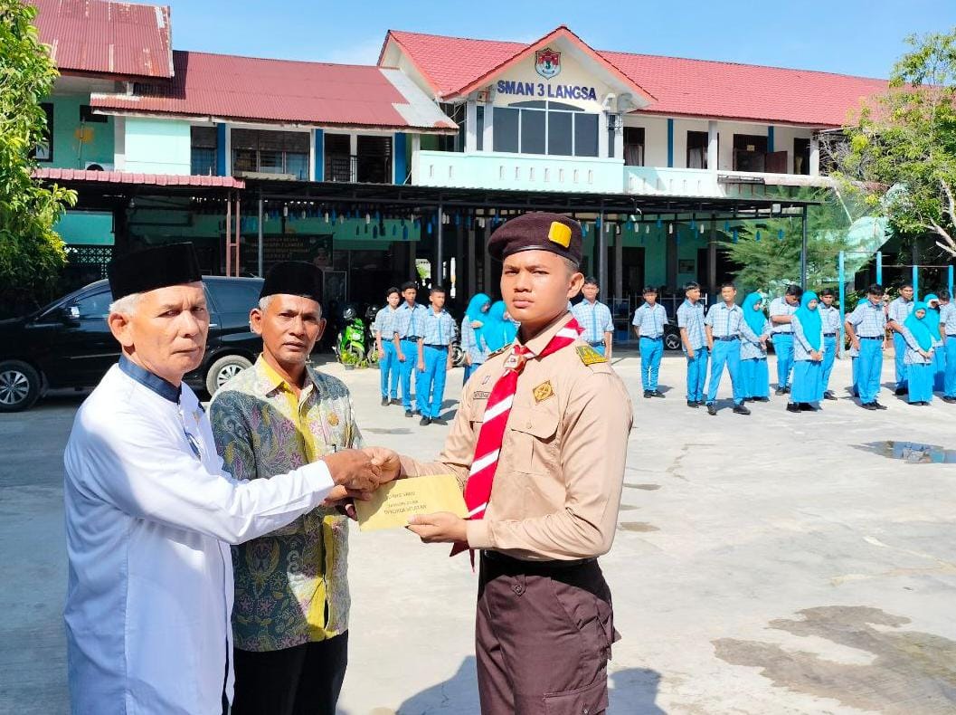 Siswa SMAN 3 Langsa Ikuti Jambore Dunia Di Korsel