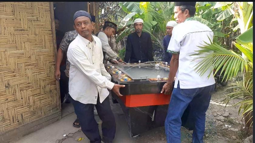 Warga Sita Empat Unit Mesin Judi Tembak Ikan Di Hamparanperak