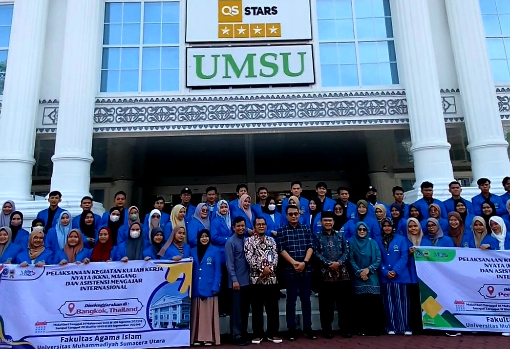 100 Mahasiswa FAI UMSU Ikuti KKN Internasional ASEAN Dan Arab Saudi
