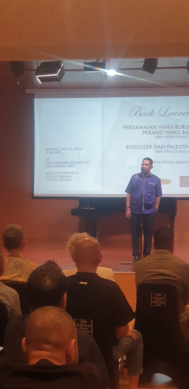 Hadiri Peluncuran Buku, Rahudman: Teguh Santosa Aset Bangsa Yang Berperan Di Kancah Internasional