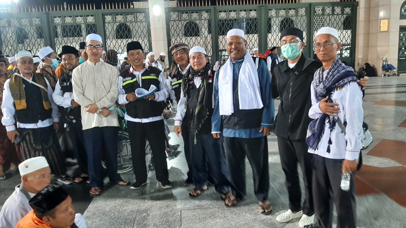 Ketua Kloter BTH33 Bersyukur Kunjungan Jamaah Haji Ke Raudhah Lancar