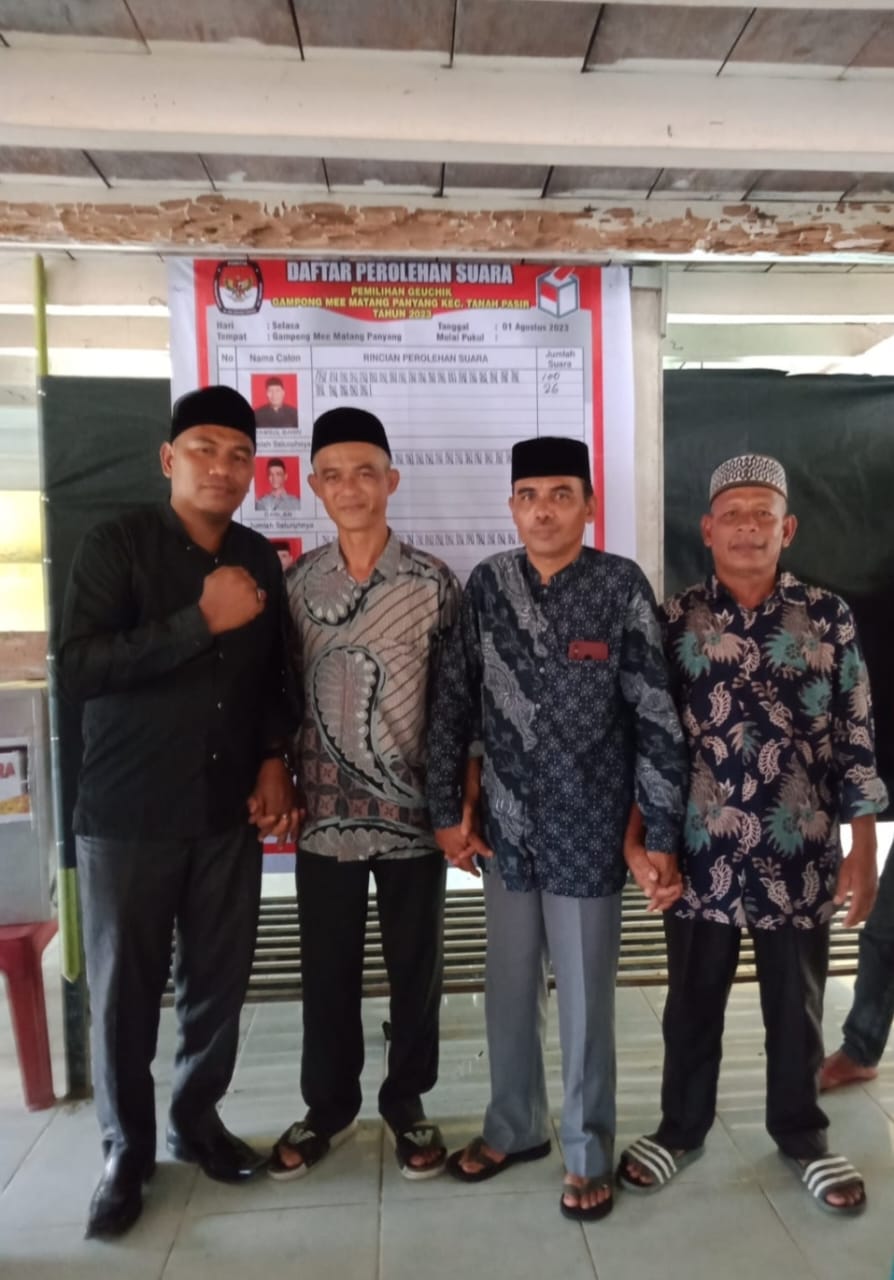Samsul Bahri Geusyiek Terpilih Gampong Me Matang Panyang