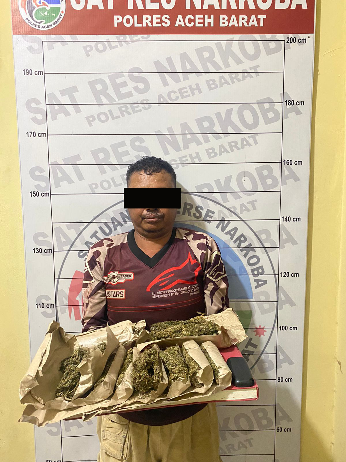 Polres Aceh Barat Ungkap Kasus Ganja