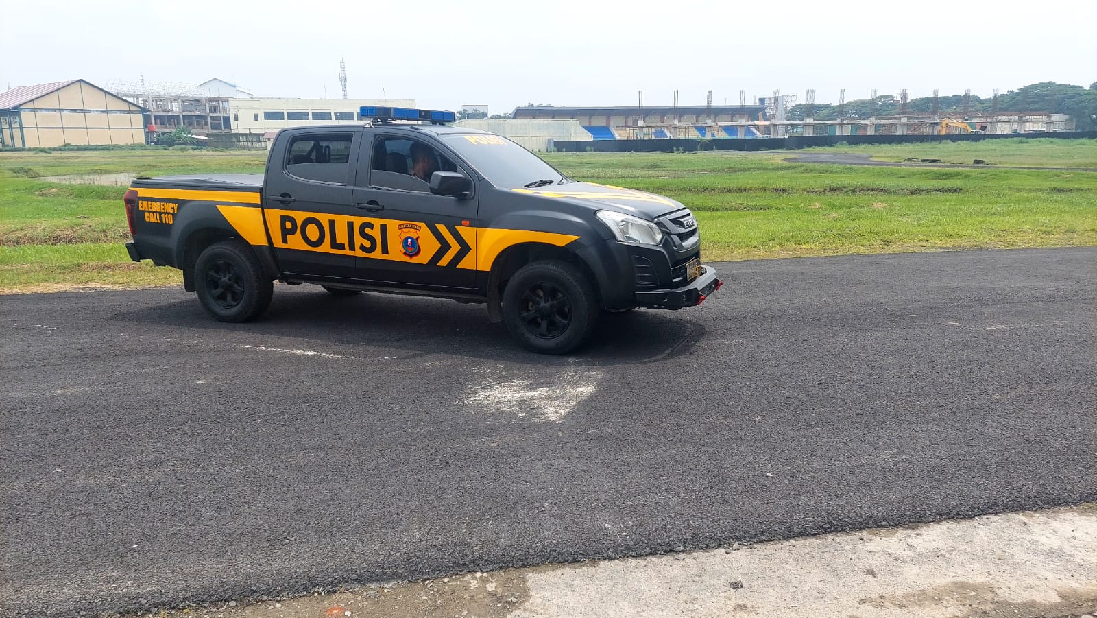 Personel Sat Samapta Latih Keterampilan Kendarai Mobil Patroli Presisi