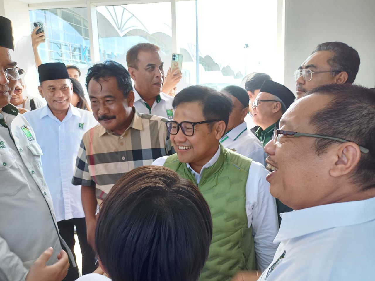 Ketum PKB Gus Muhaimin Disambut Antusias Di KNIA