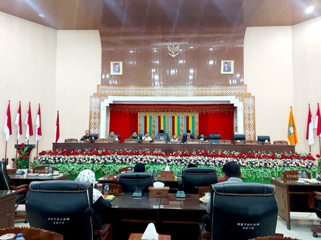 Pemkab Abdya Serahkan Dokumen KUA-PPAS 2024