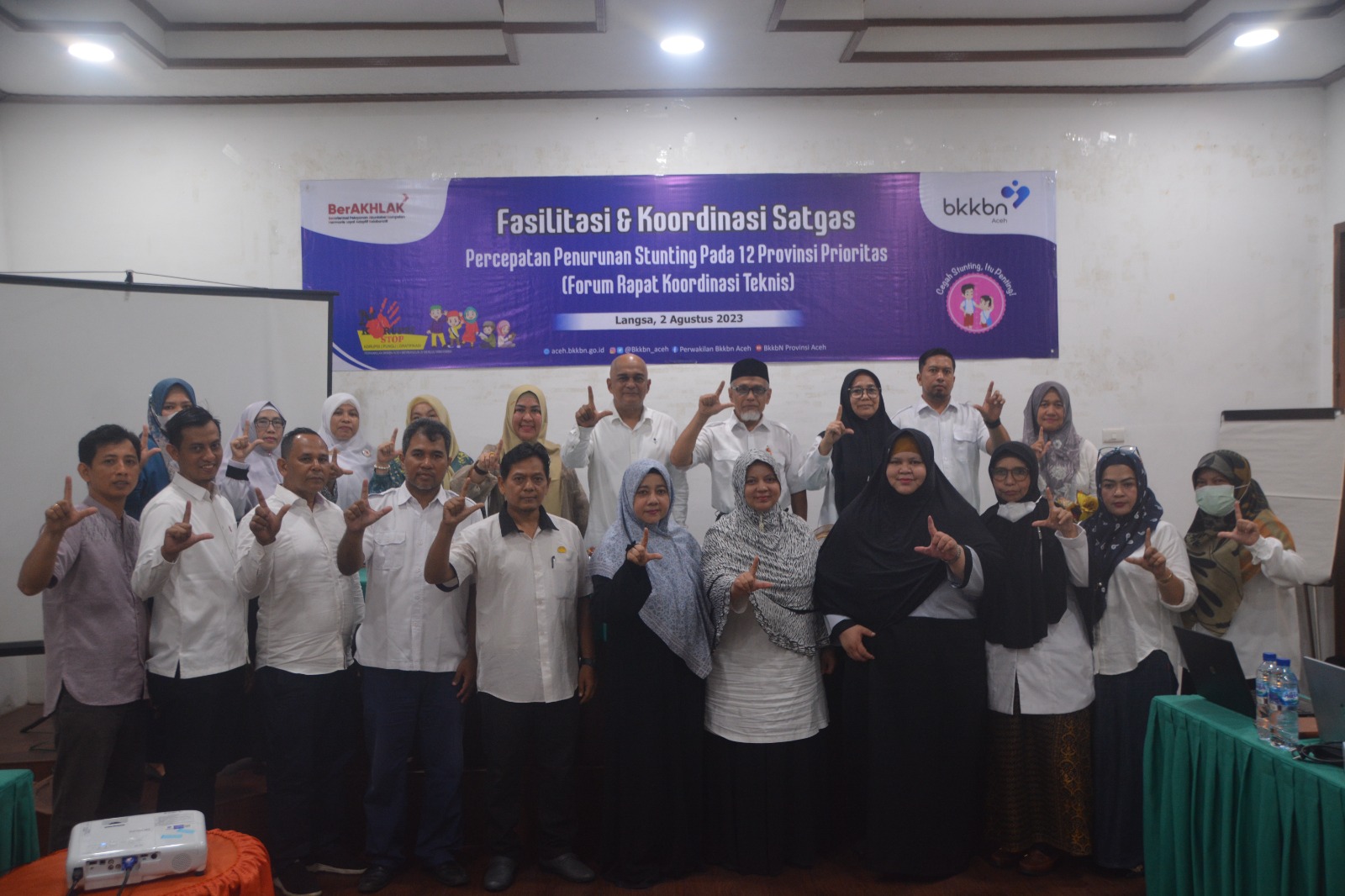 Plt Sekdako Langsa Ajak Masyarakat Sukseskan Penurunan Stunting