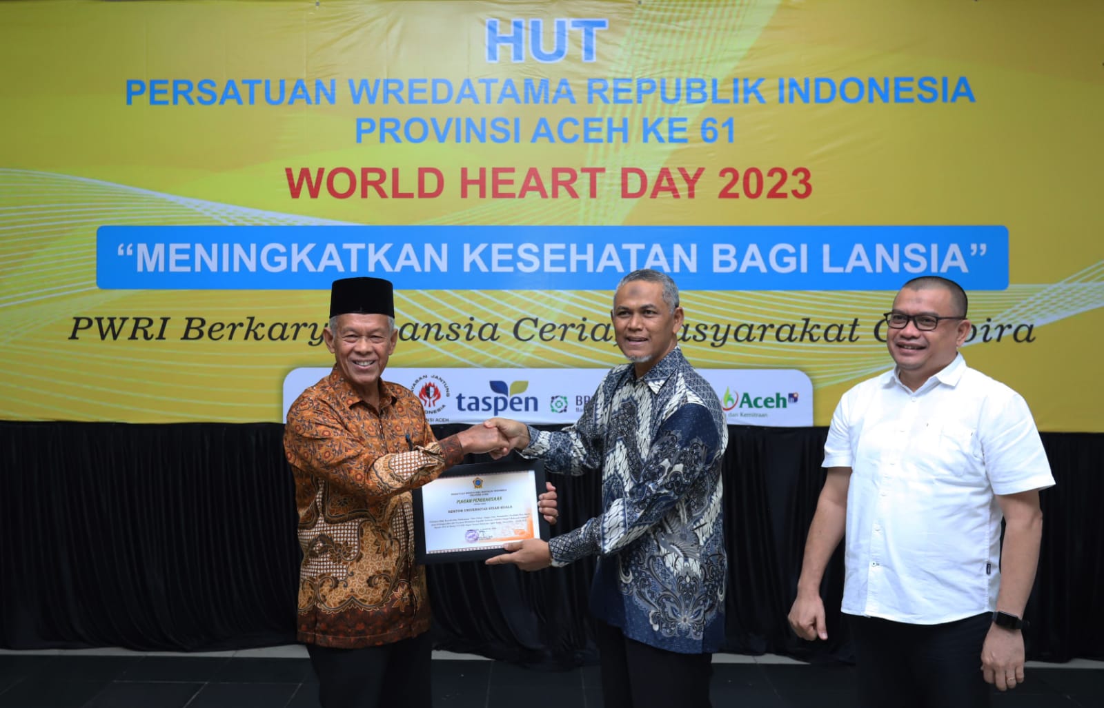 Rektor USK Apresiasi Forum PWRI Aceh
