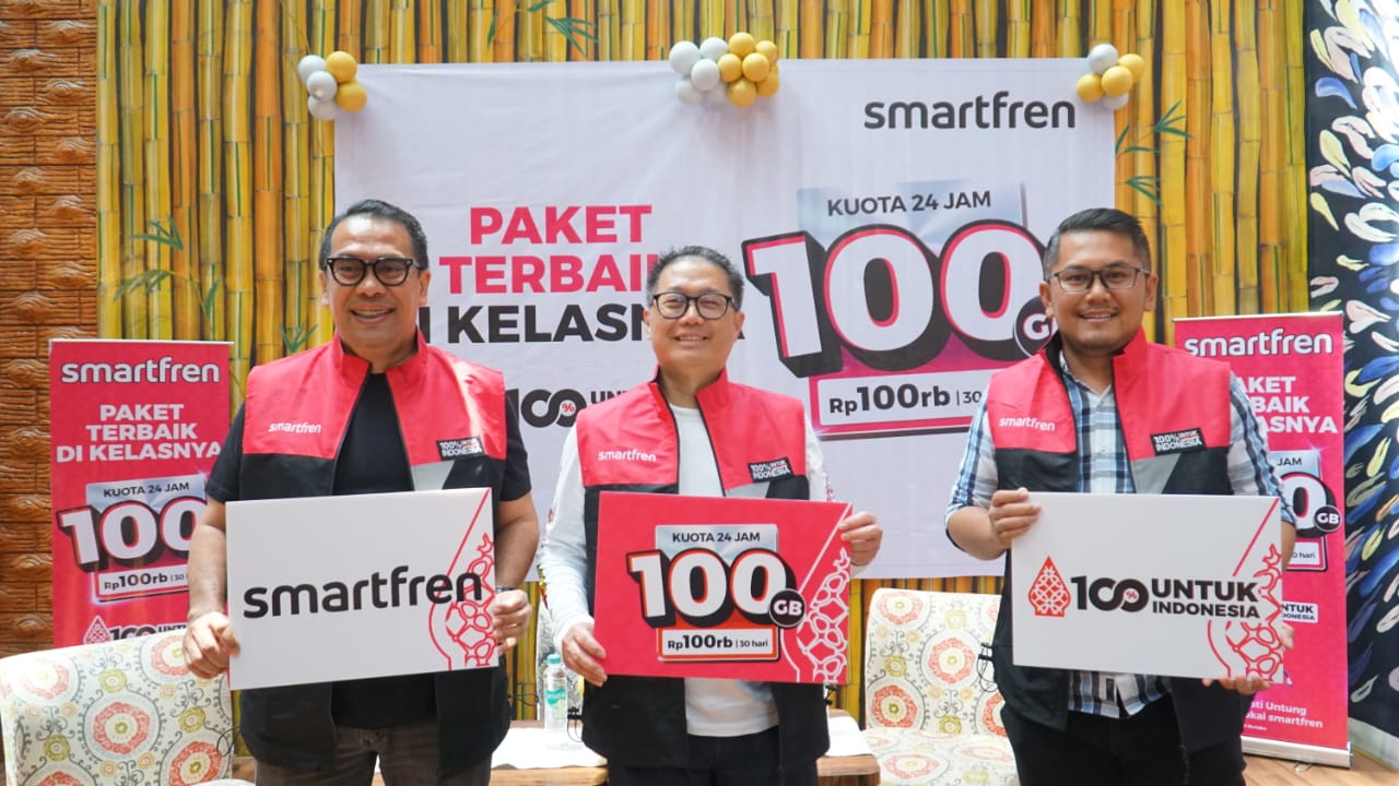 Dukung Generasi Digital Berkarya, Smartfren Hadirkan Paket 100GB Rp100 Ribu