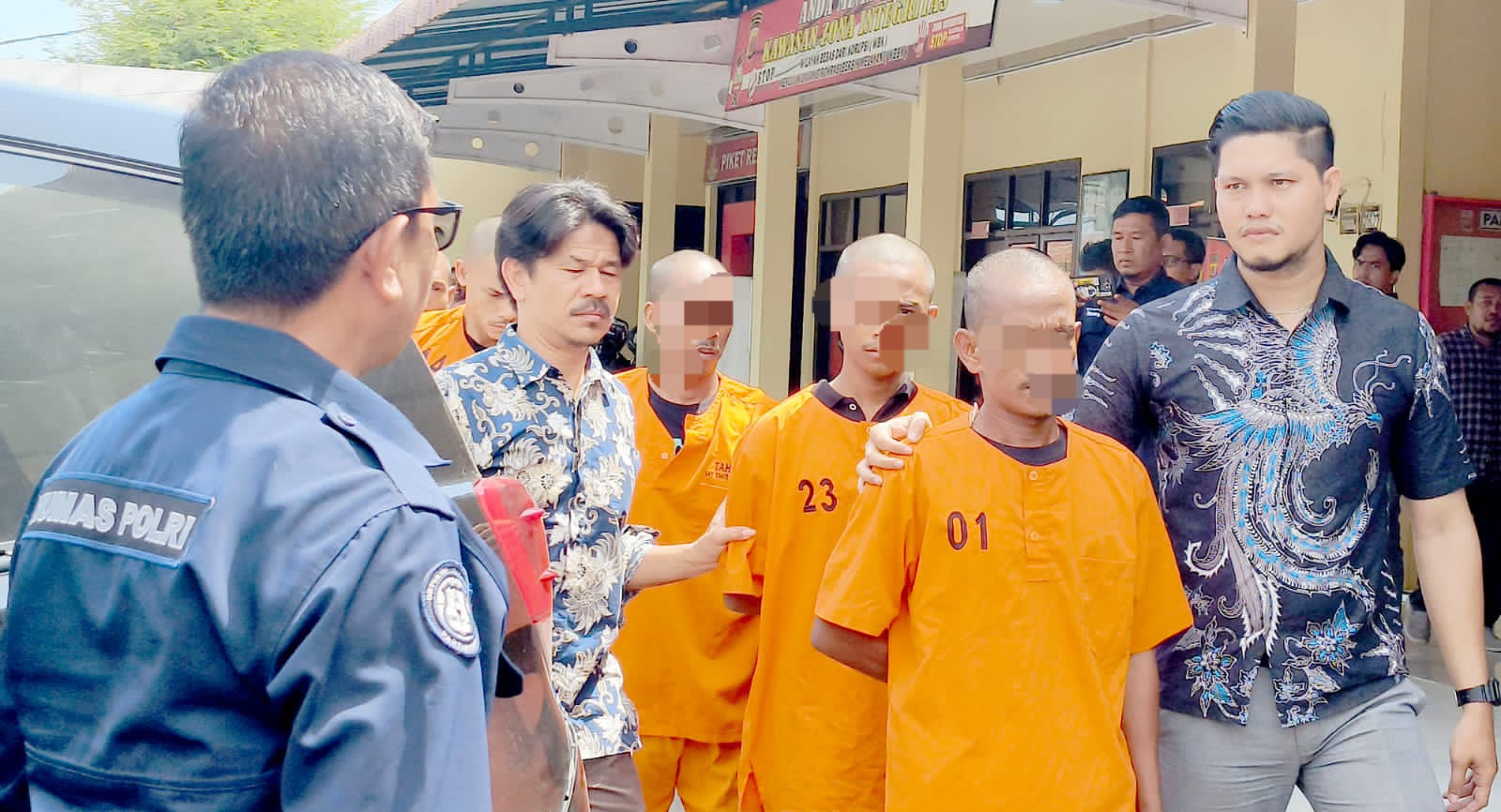 Polisi Tangkap Kawanan Pencuri Kabel PLN Di Pidie