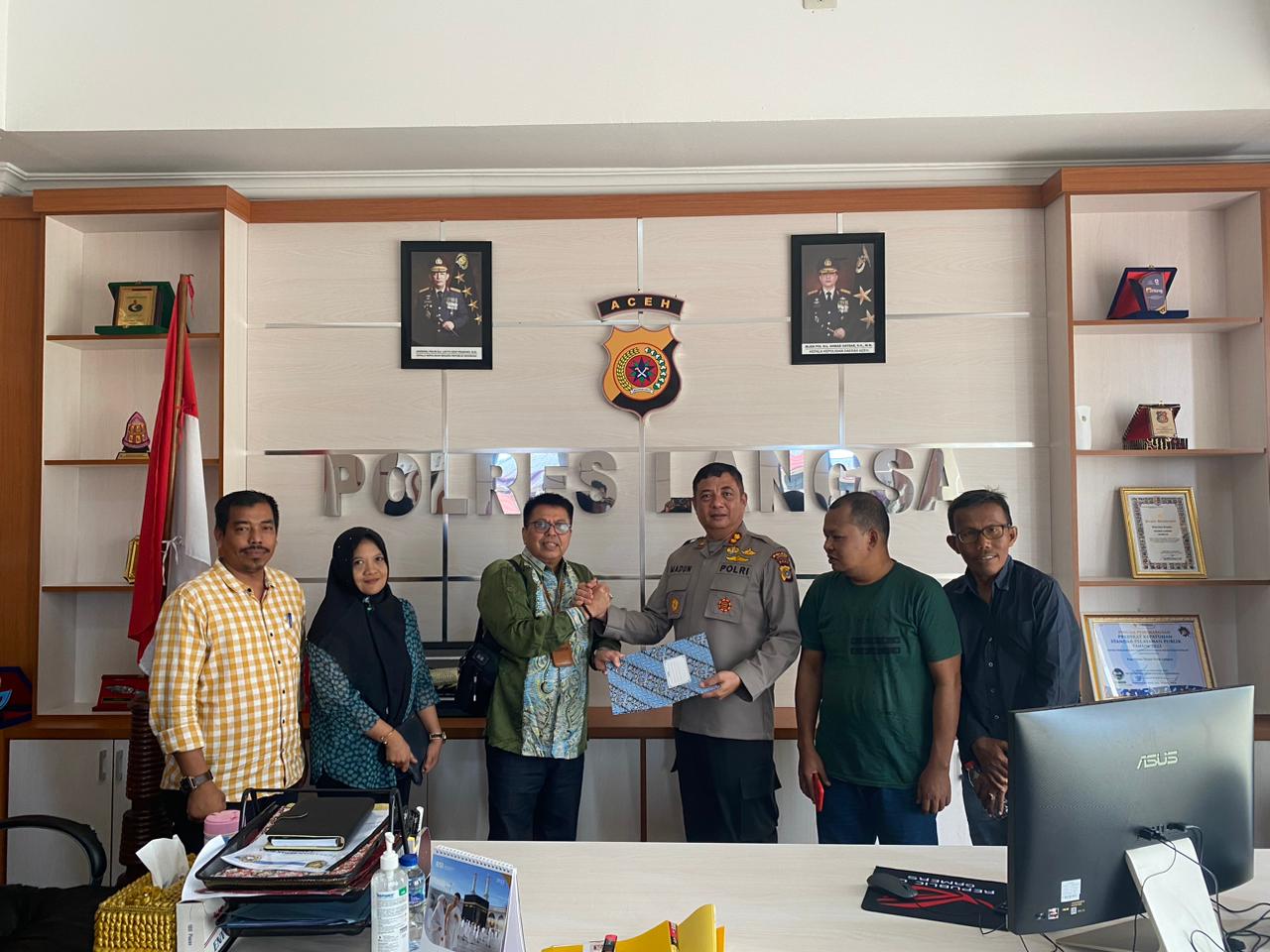 Logo HMI Diganti PKI, KAHMI Dan HMI Lapor Ke Polres Langsa