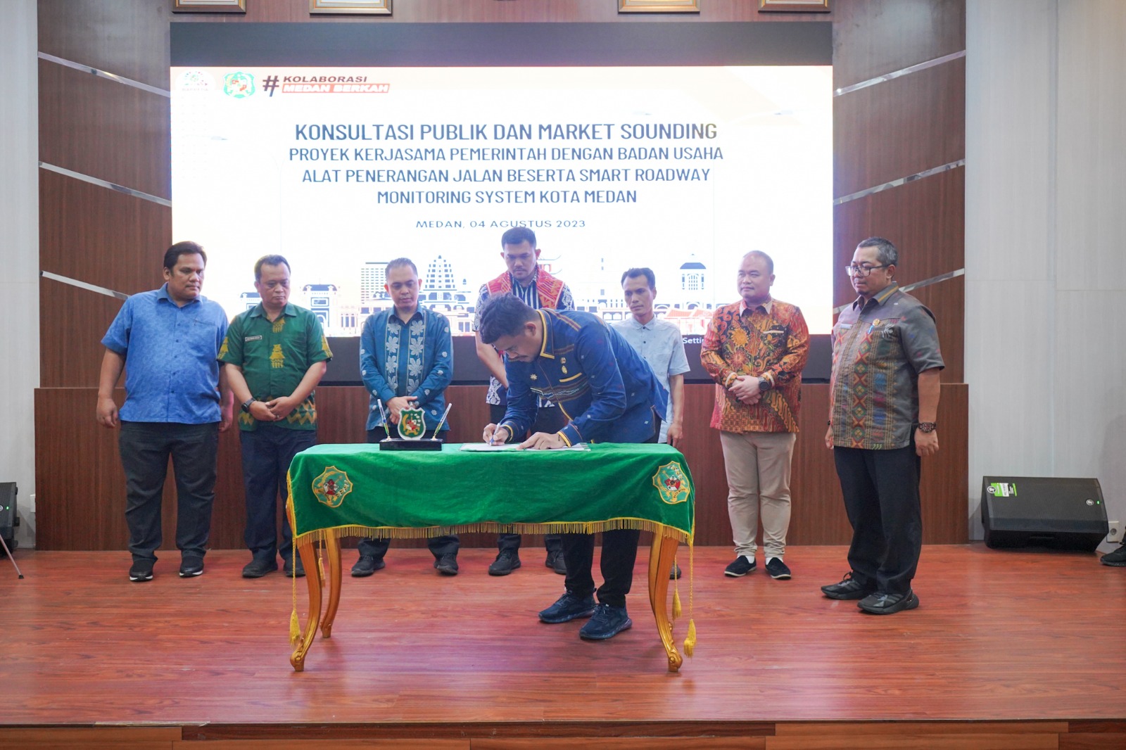 Wujudkan Medan Terang, Pemko Medan Hadirkan APK & Smart Roadway Monitoring System Melalui KPBU