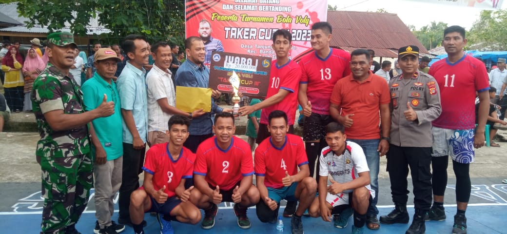 Singa Tanjung KeramatJuara Voli Taker Cup III
