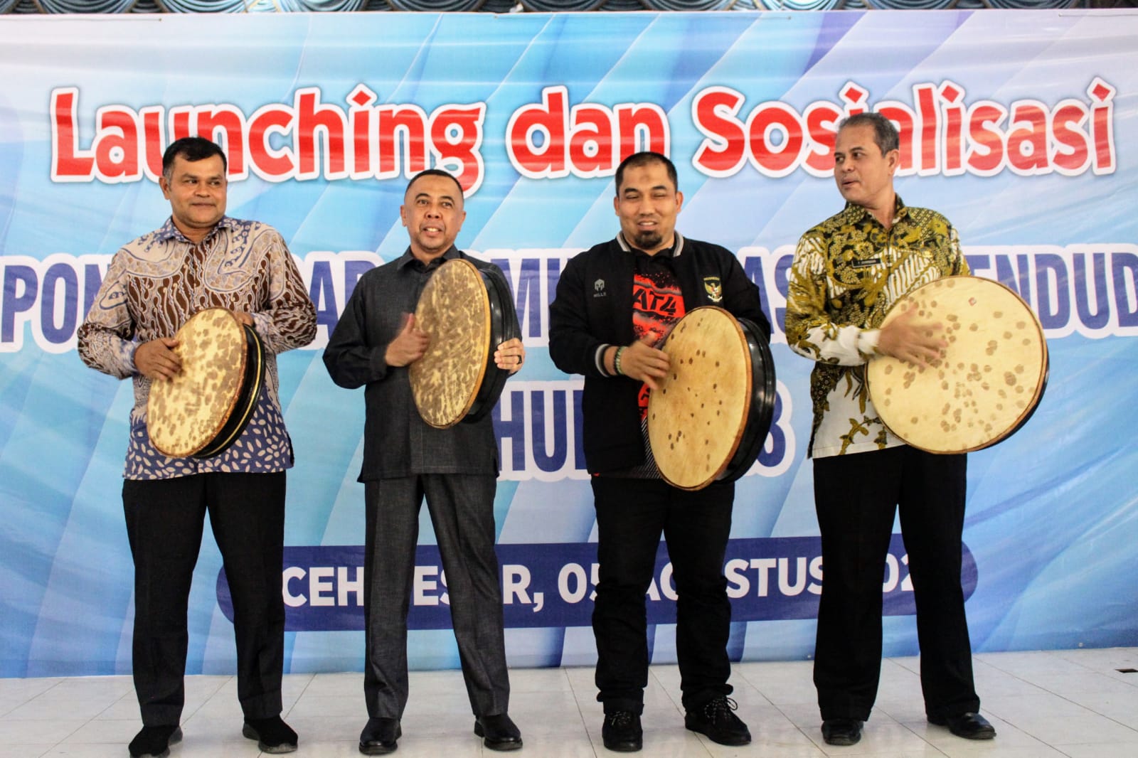 Pj Bupati Aceh Besar Launching dan Sosialisasi GAMSA