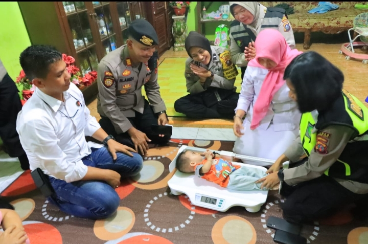 Polres Labuhanbatu Gelar Kegiatan Peduli Stunting