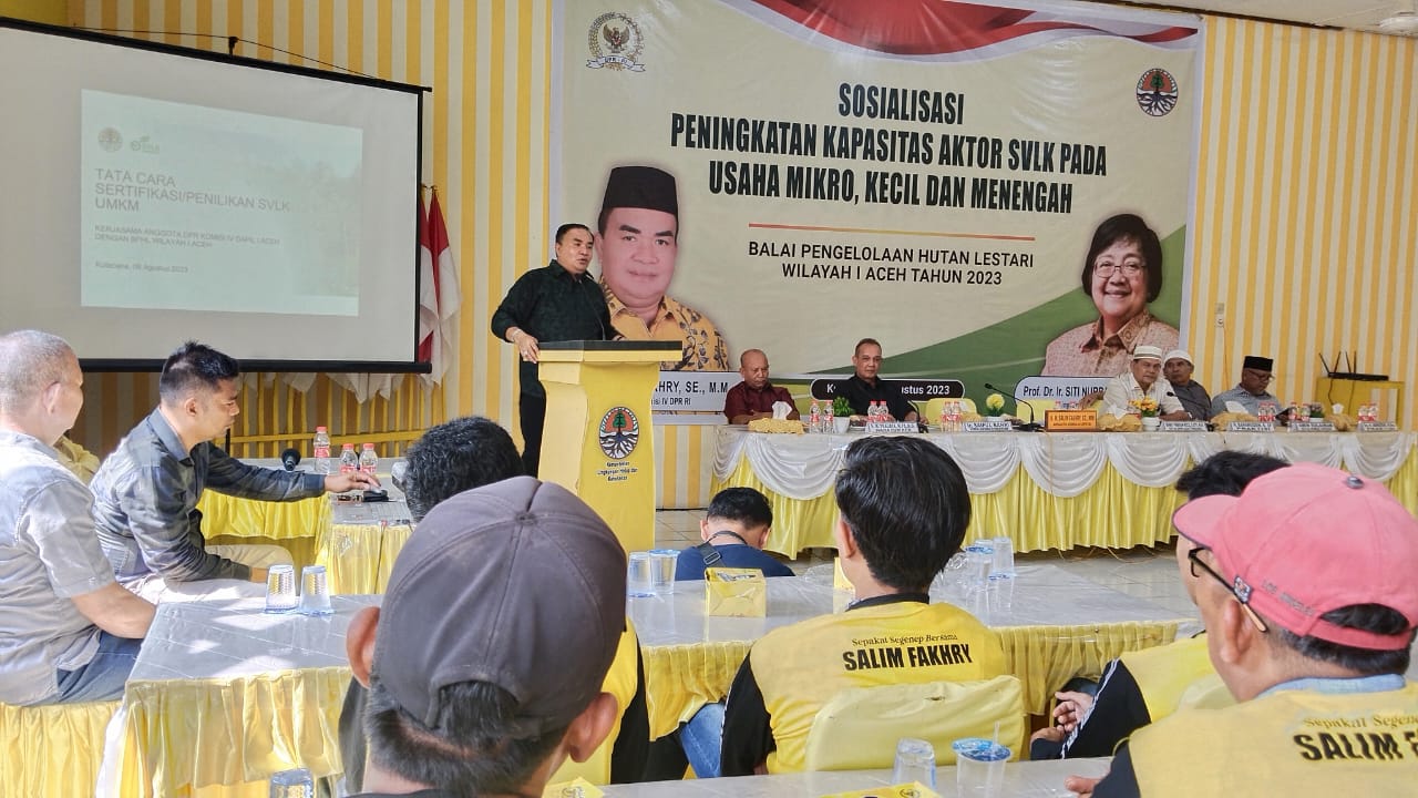 Warga Agara Ikuti Sosialisasi Di Kantor Golkar