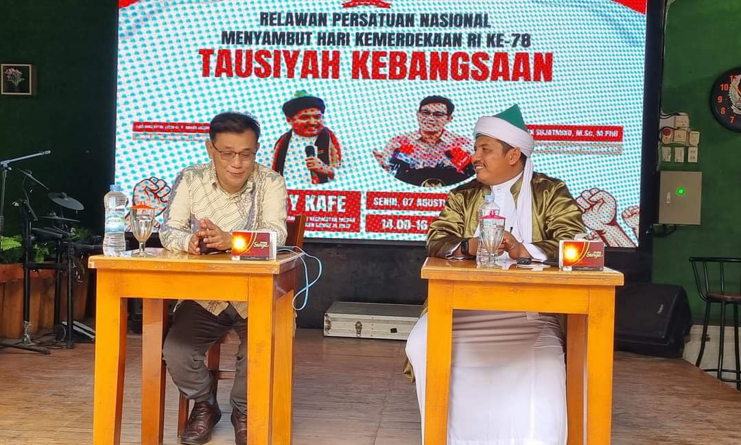 Tuan Guru Batak (TGB) Duet Dengan Budiman Sudjatmiko Sebut Sangat Penting Spiritualitas Memajukan Negara