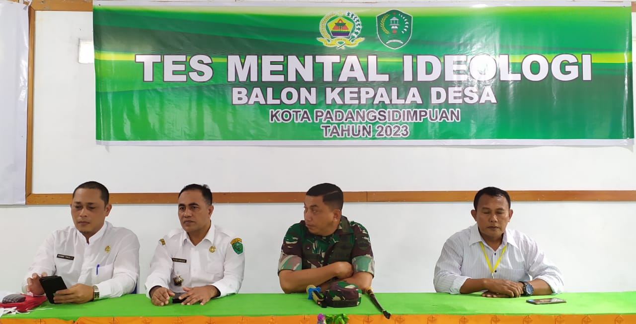 167 Balon Kades P. Sidimpuan Tes Mental Ideologi