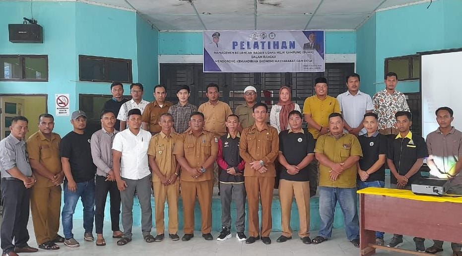 BUMK Aceh Singkil Dilatih Manajemen Keuangan, Gali PADes