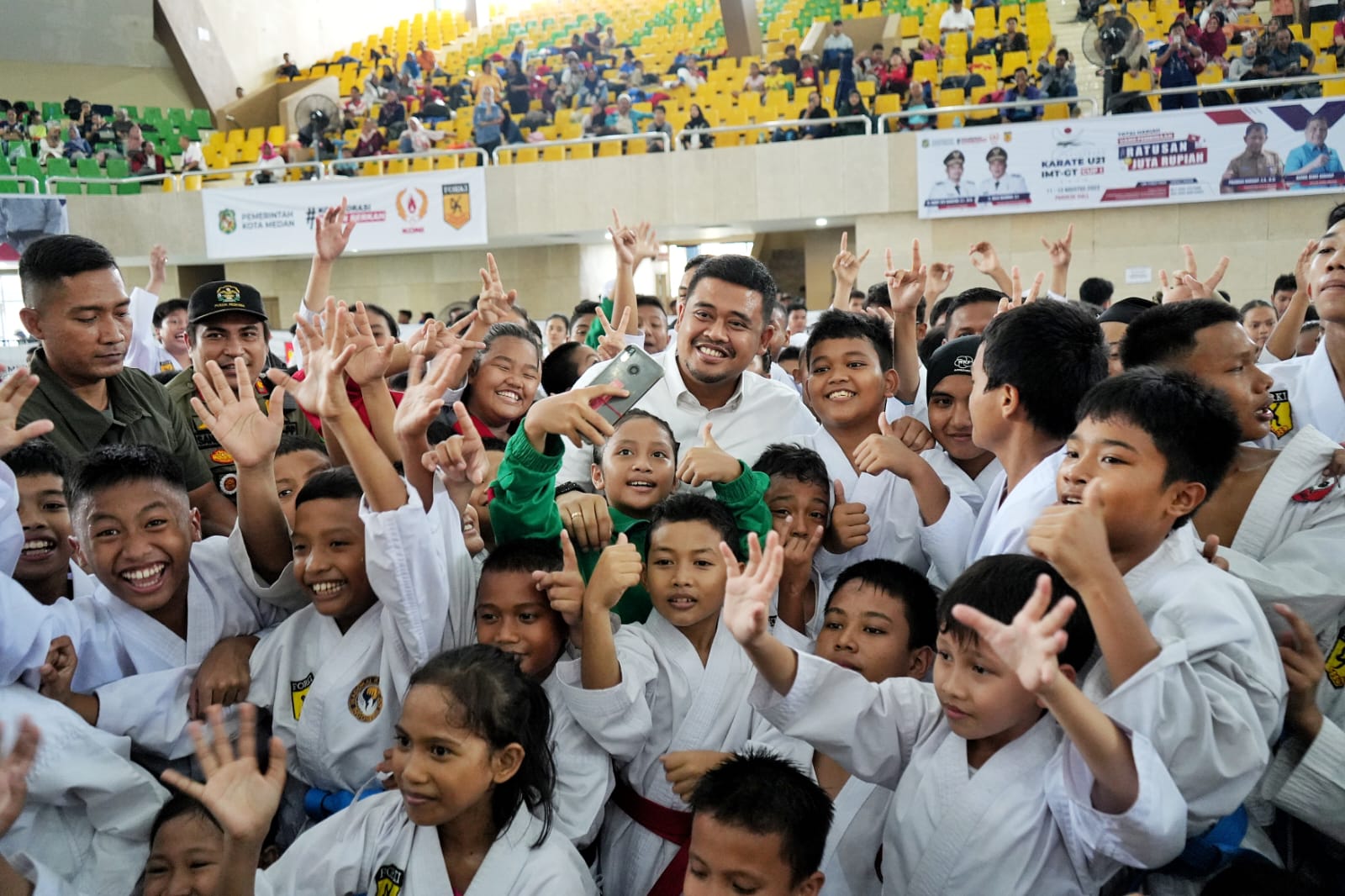 Buka Open Turnament Karate Championship U21 IMT-GT CUP I 2023, Wali Kota Medan Berharap Melahirkan Atlet Karate Berprestasi