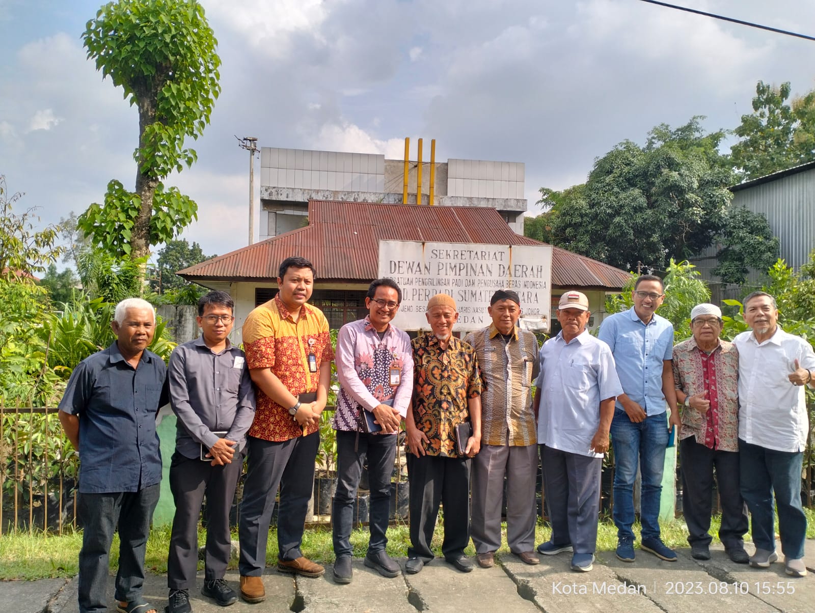 Harga Beras Merangkak Naik, Kanwil I KPPU Temui Perpadi Sumut