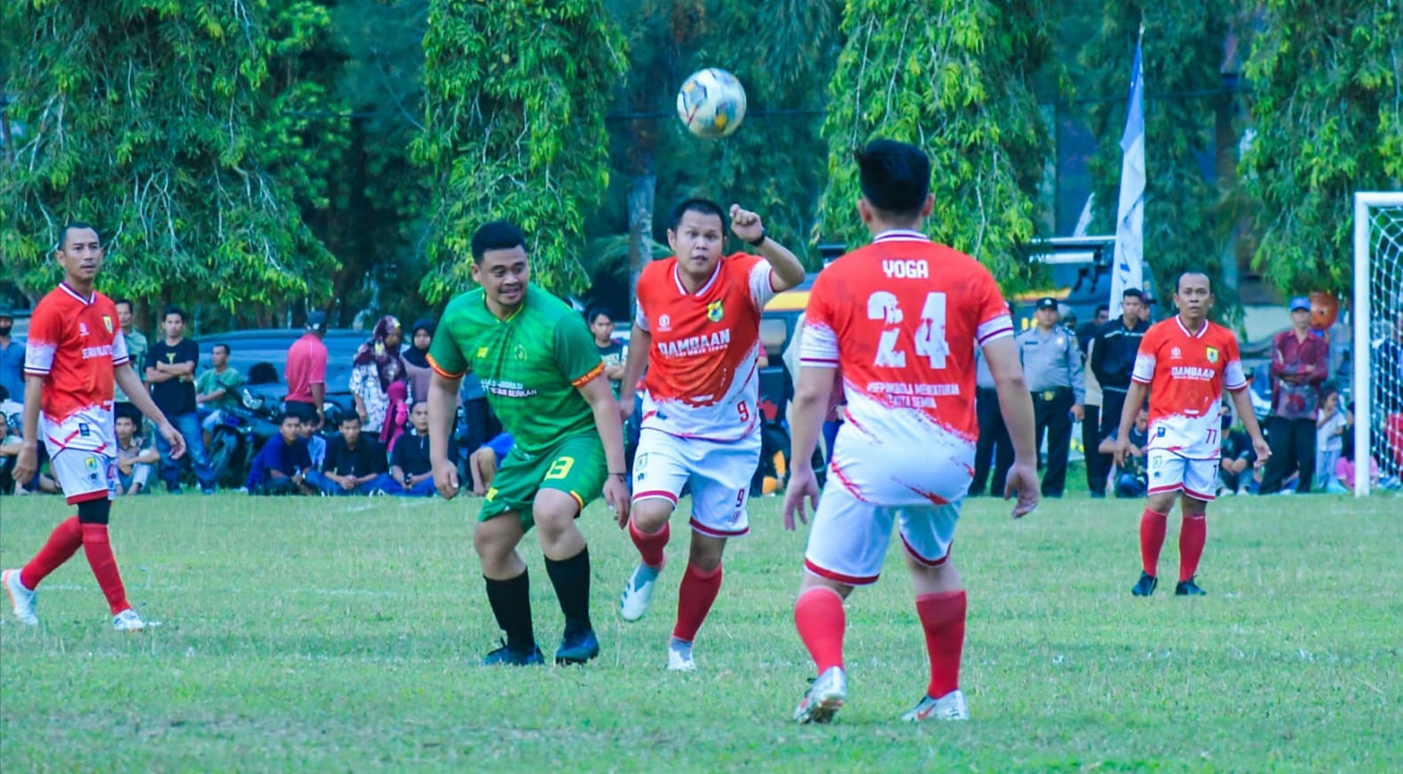 Laga Eksibisi Forkopimda Cup, Medan Ungguli Sergai