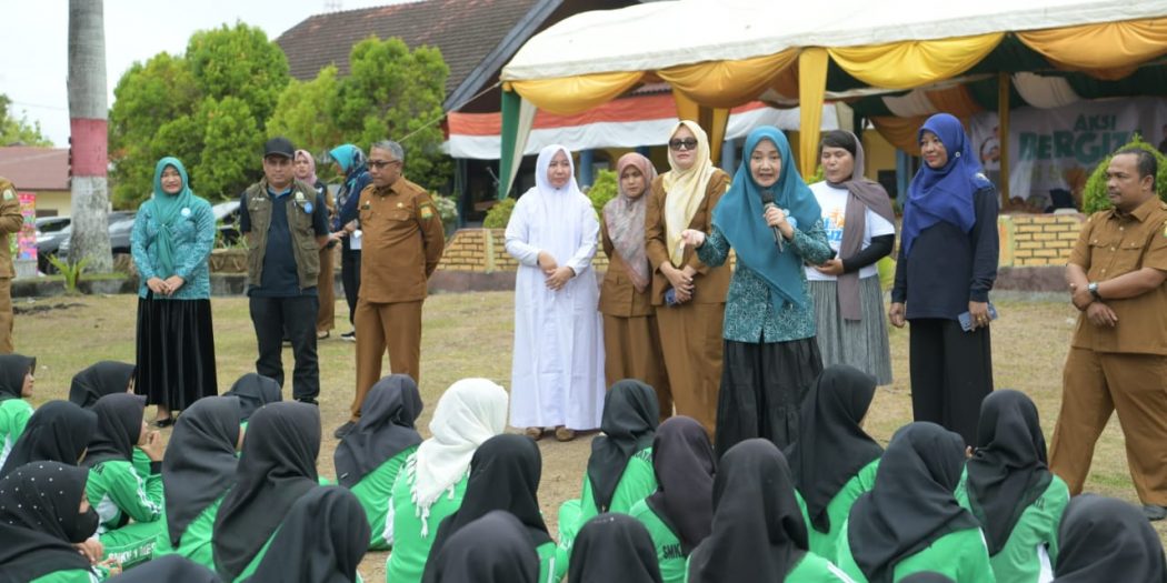 Ayu Marzuki Ajak Siswa Putri Rutin Konsumsi Tablet Tambah Darah