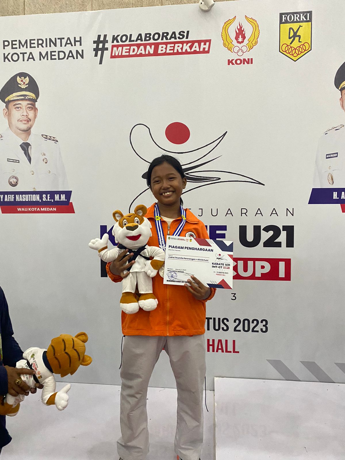 Dian Indah Pertiwi Silaen Juara II Open Turnamen U21 IMT-GT