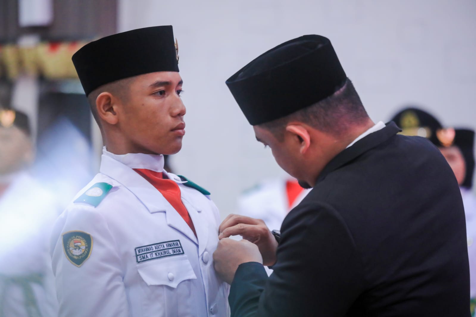 Dikukuhkan Bobby Nasution, Ini Nama dan Asal Sekolah 42 Anggota Paskibraka Kota Medan