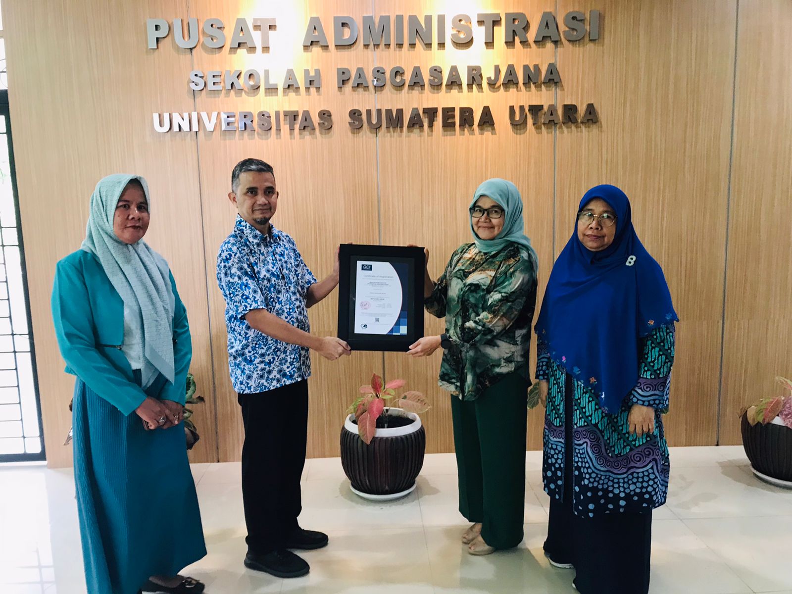 Pascasarjana USU Berhasil Raih Sertifikat ISO, Sistem Manajemen Berstandar Internasional