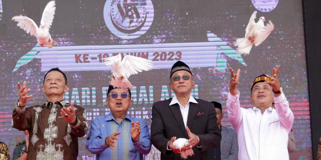 Peringatan 18 Tahun Damai Aceh, Jusuf Kalla: Mari Lihat Masa Depan